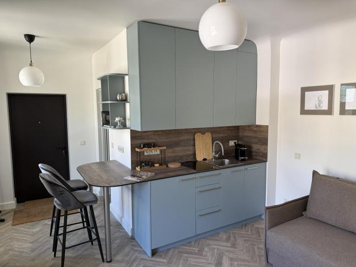 Peaceful Studio with Parking Close to Riga Center