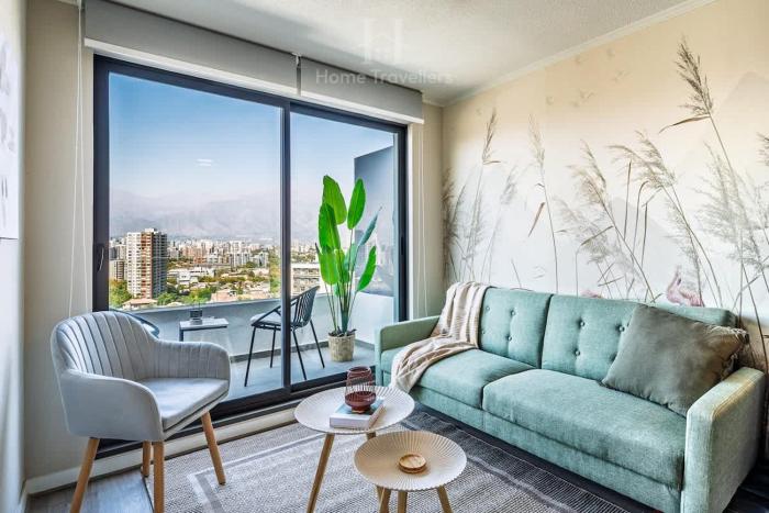 HT Espectacular Apto en Nunoa con Estacionamiento