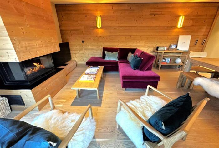 Les Chalets Du Cheval Noir - Appartement neuf 4 pièces 8 personnes avec vue la vallée MAE-2174