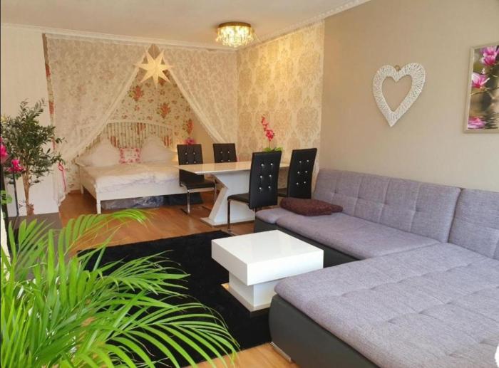 Ferienwohnung - Glockenbergtraum - im schönen Harz, 2 Zimmer mit Südbalkon