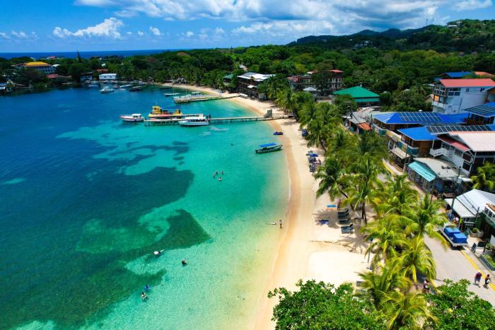 Villa con piscina privada, West Bay Roatan