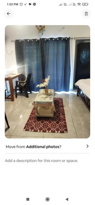 Cozy studio apartment