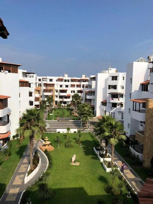 287 Apartment for rent Corniche Martil, 1 bedroom 2 balconies Wi-Fi