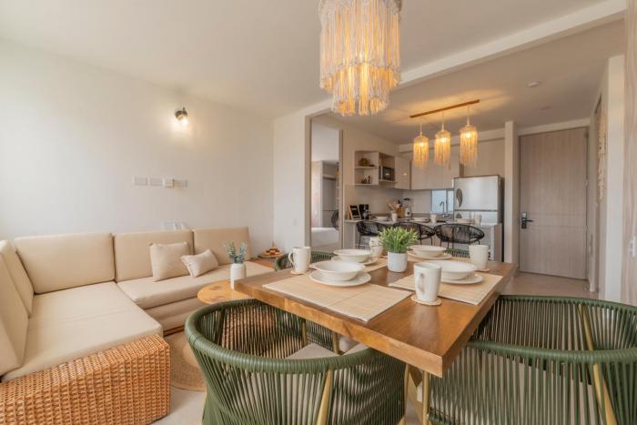 Apartment with a Pool and Parking 2Bed in Cartagen