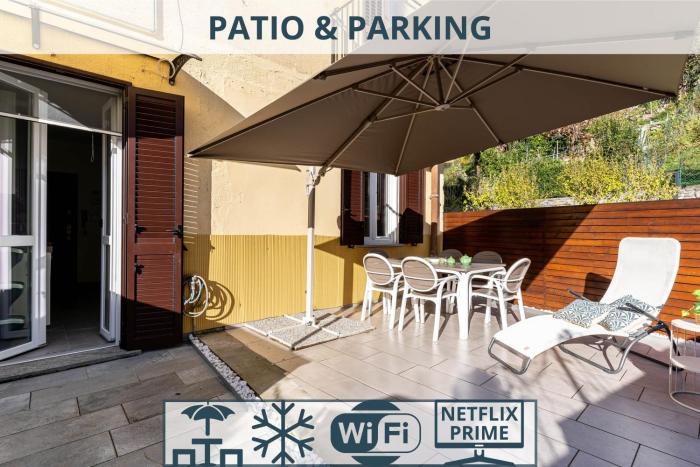 Patio & Parking - Self check-in & Remote access