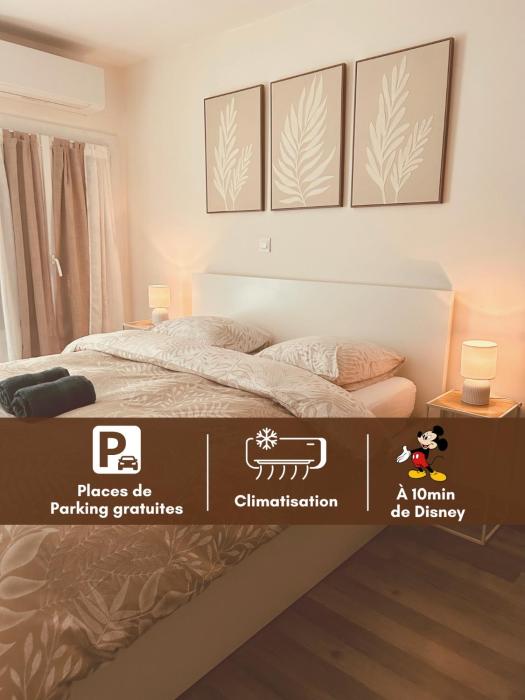 Disney Val Deurope - Appartement climatisé