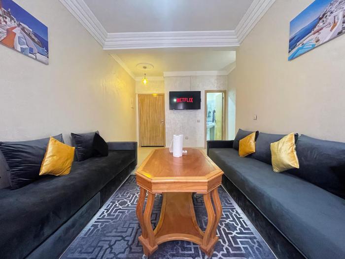 Modern 2 Bedroom Apartment Free Parking Near Gueliz Attractions