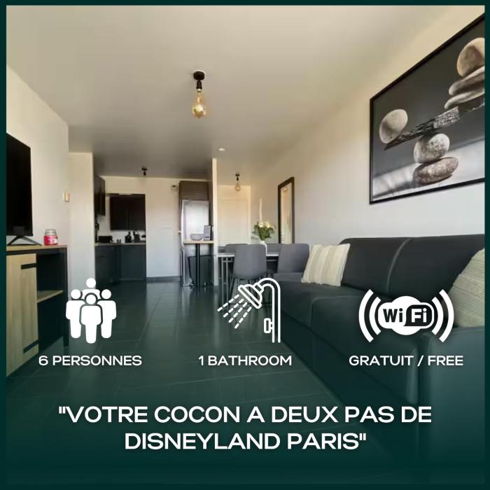 Cocon moderne - proche Disneyland Paris