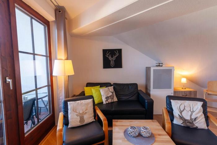 Ferienwohnung Bergblick mit Balkon