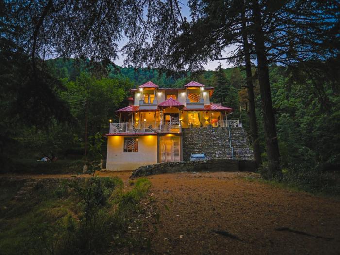 Vibhasa-The Scenic Solitude Villa Amidst Himalayas Near Kainchi Dham-Where BBQ and Bonfires Ignite the Adventure