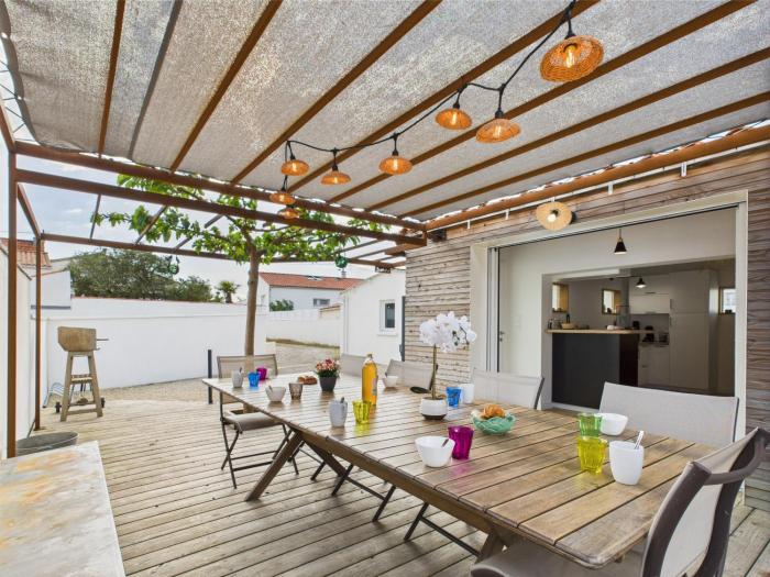 Maison pour 10 entièrement rénovée - terrasse