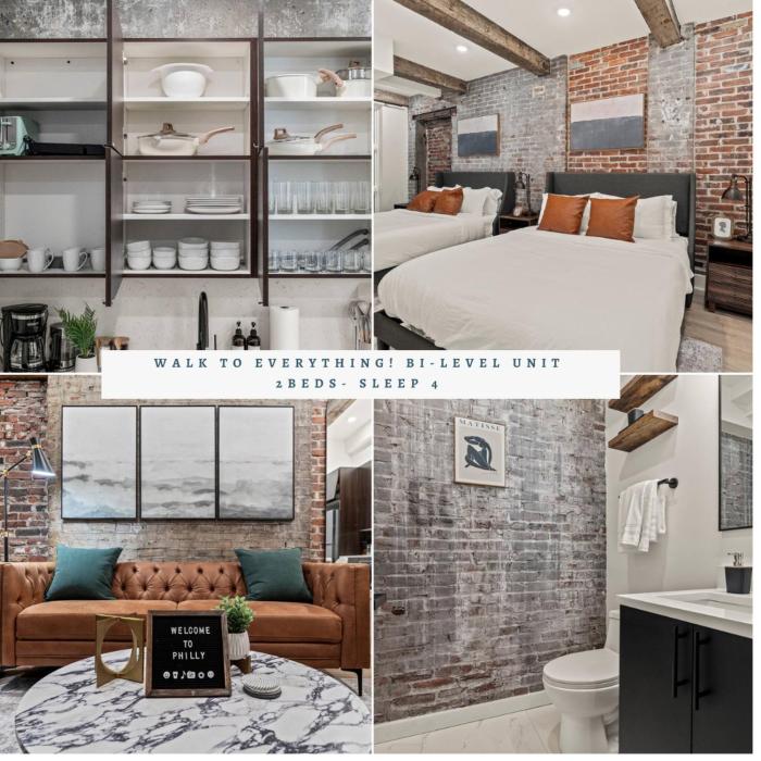 SLEEP 4 - Old City Philly - NEW Townhouse