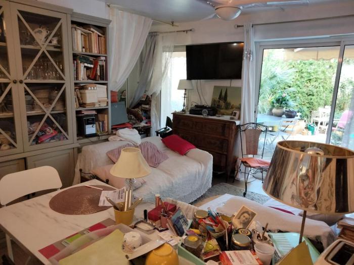 Near Croisette atypic studio garden pool