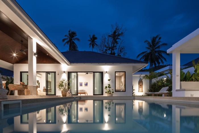 Villa Leila - 3BR Lamai Villa - Pool - Modern & Calm