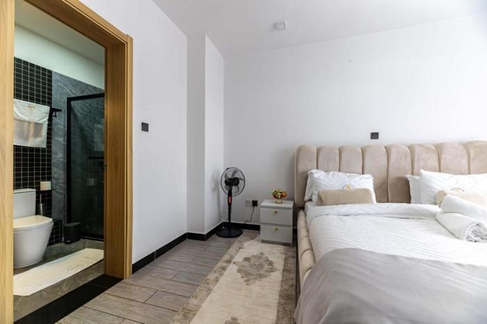 serenity heights three bedroom apartment with swimming pool fully equipped gym ample parking space child play area and amazing scenic views