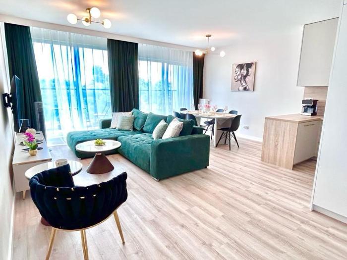 Horyzont Apartamenty-Apartament Kaszmirowy Fale Bałtyku, sauna, siłownia, plac zabaw