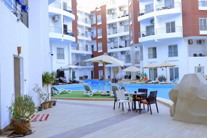 One bedroom apartment in Aqua palm resort before Al Gouna