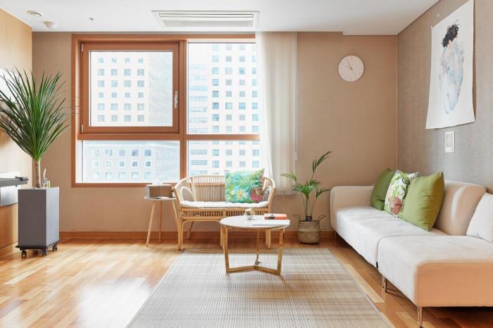 3 Rooms, 2 Baths, Botanical Suite Seoul, Stunning view from a high-floor