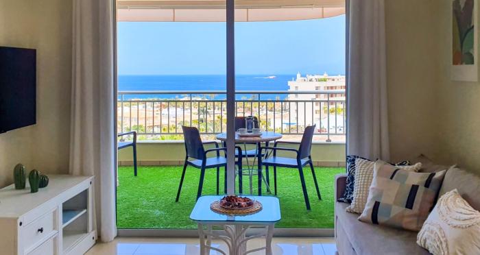 Ocean View with Sunset in Palm Mar- Pool- Wifi - Parking