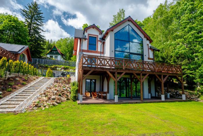 Sunny Slope - 2x prywatna sauna, tarasy i widok na góry - Willa w górach na wyłączność
