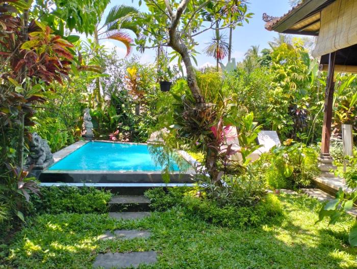 A Lush Tropical Villa in Ubud Rice Fields