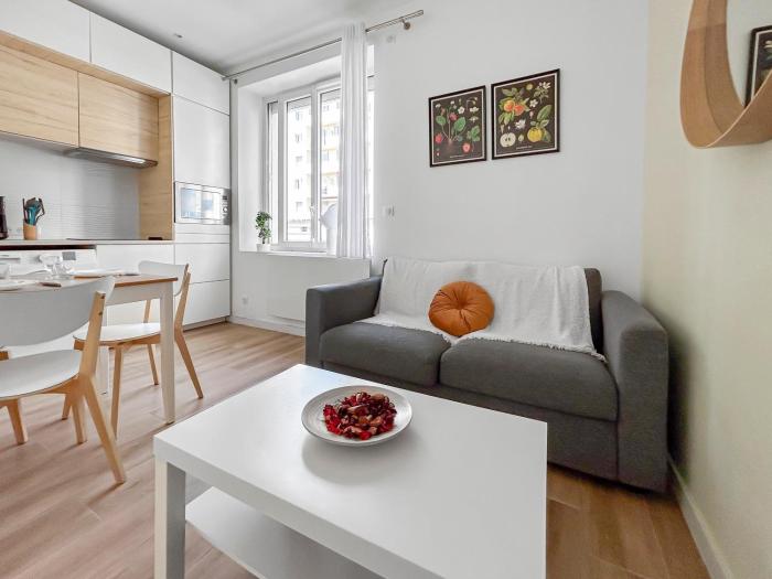 Lumineux T2 à Grenoble, Calme Et Confortable