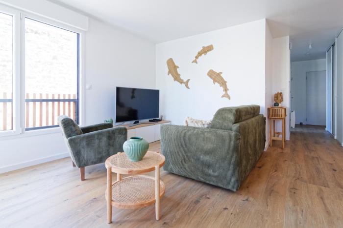 Appartement Aloha - Proche du Port de Carteret