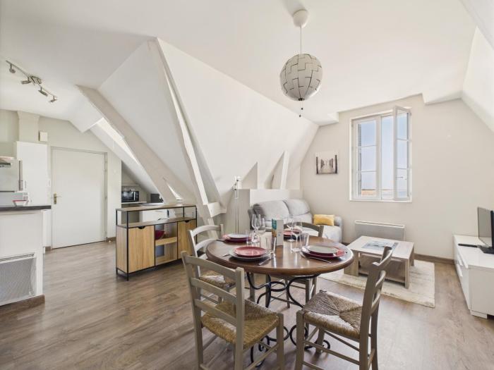 Appartement pour 4 avec vue sur locéan