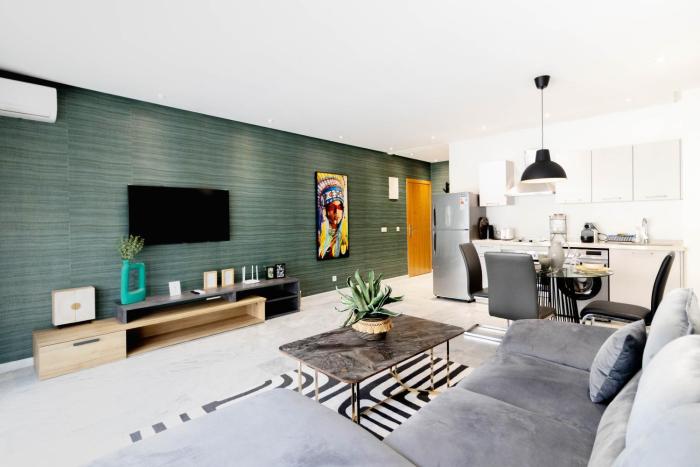 Gauthier Living by ShortStayMaroc, Appartement Équipé, Centre, 1 ou 2 Chambres