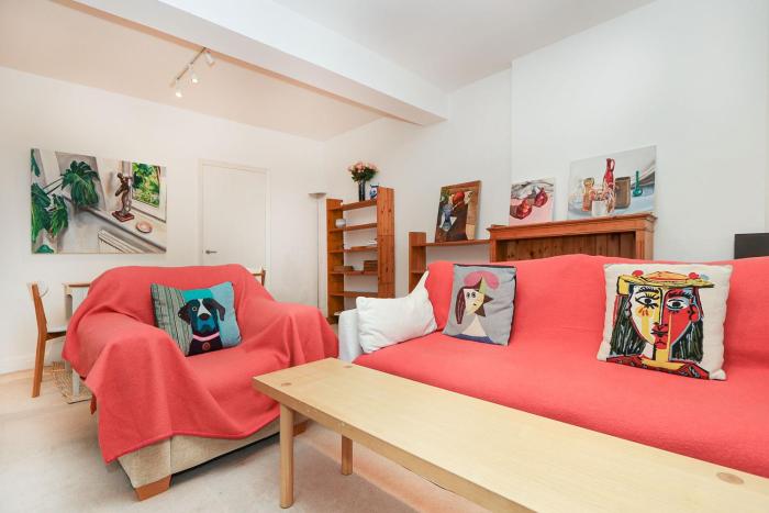 Elegant 2-Bedroom Getaway w Terrace & Garden Views