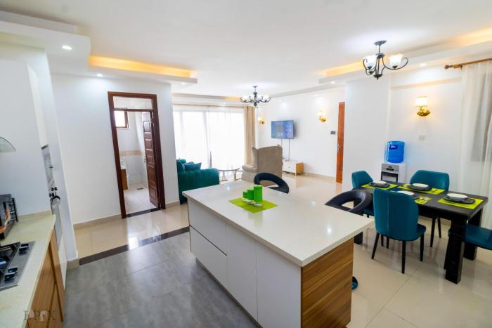 classy executive two bedroom apartment with fully equipped gym ample parking space swimming pool children playing ground and amazing scenic views