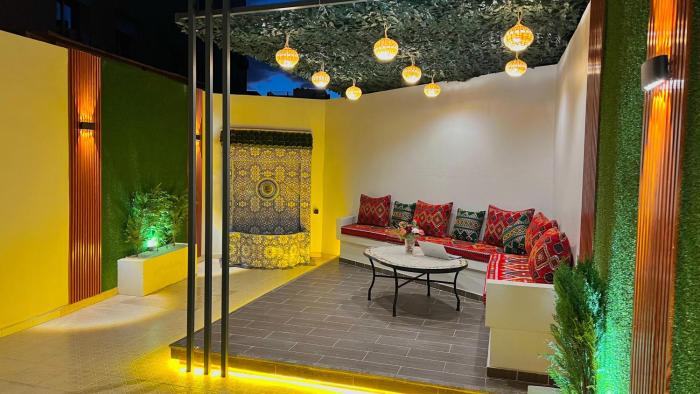 Appat Gueliz luxe avec Jacuzzi & 5min stadium CAN