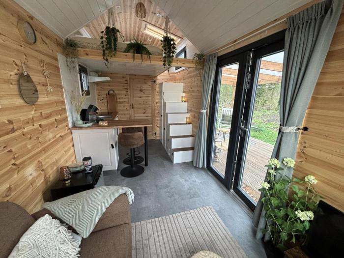 Tiny forest lodge with direct access to forest and nature