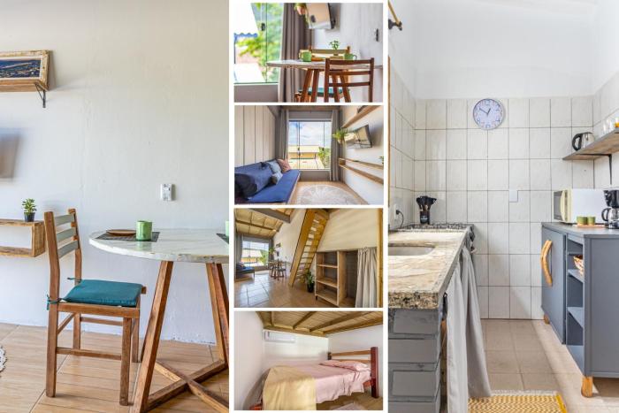 Refúgio para dois, Wi-Fi, Cozinha a 100m das praias de Cima e de Baixo