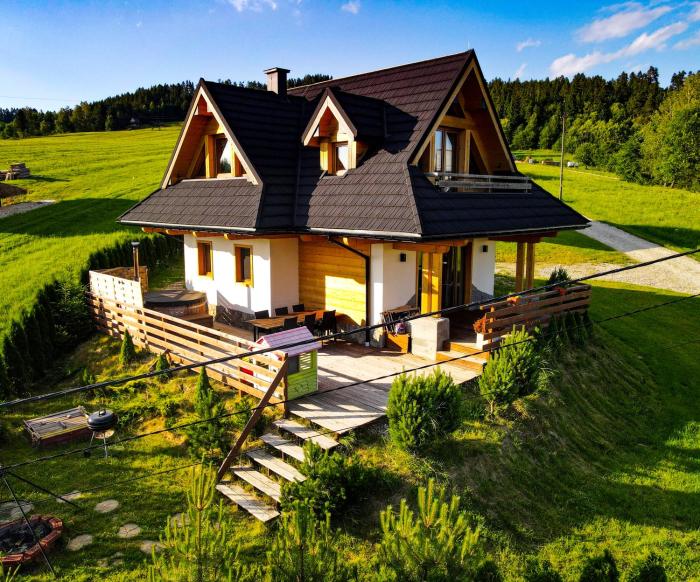 EM Gorce Resort komfortowe domki z sauną i jacuzzi