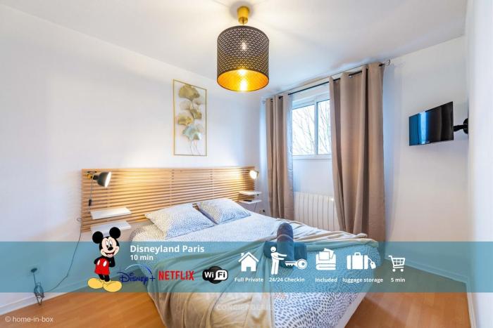 Le Tikehau 4pers, 10min Disneyland Paris