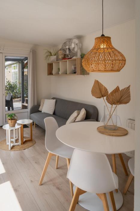 Chalet met hottub & omheinde tuin Zeeland VP090