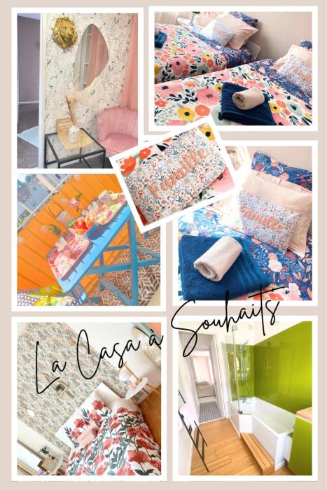 La Casa à Souhaits 70 m2 parking 2 bedrooms balcony