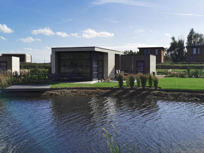 Marina Strandbad Chalet Aan het Oever mit Zaun Haus Nr 135