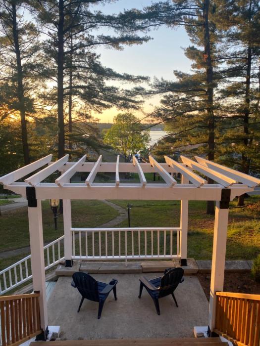 The Master Bedroom at the Hillside B&B