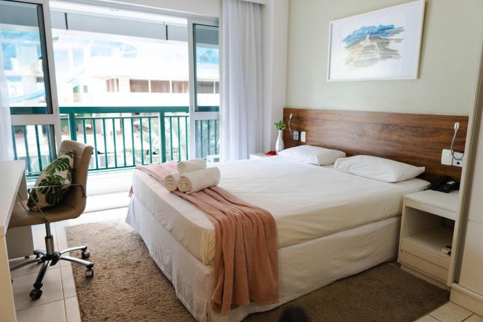 F209 Flat aconchegante com estacionamento incluso e wi fi