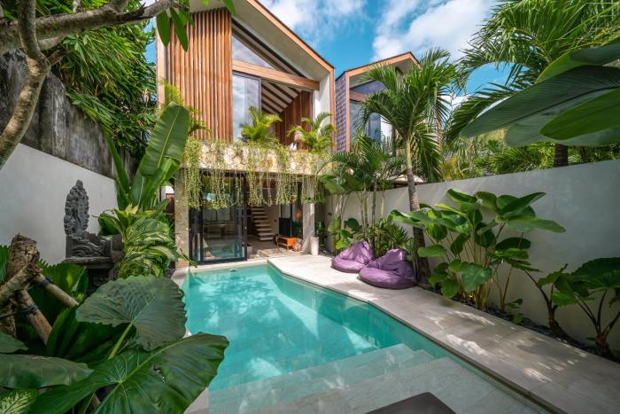 Villa Naoki - 1BR Architectural Gem Next to The Beach in Canggu