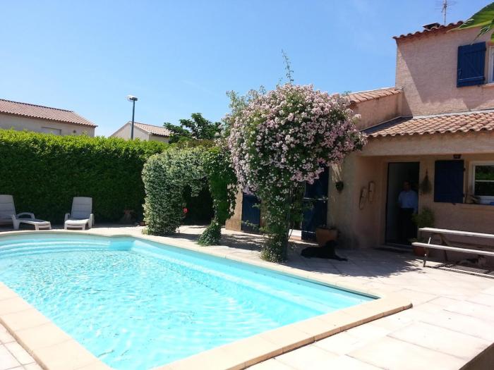 Villa avec piscine à 15min des plages