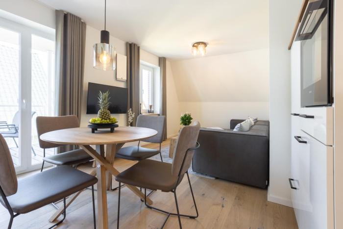 Villa Dornkamp 4 - Luxuriöse Ferienwohnung für 4 Personen inklusive Balkon und Sauna