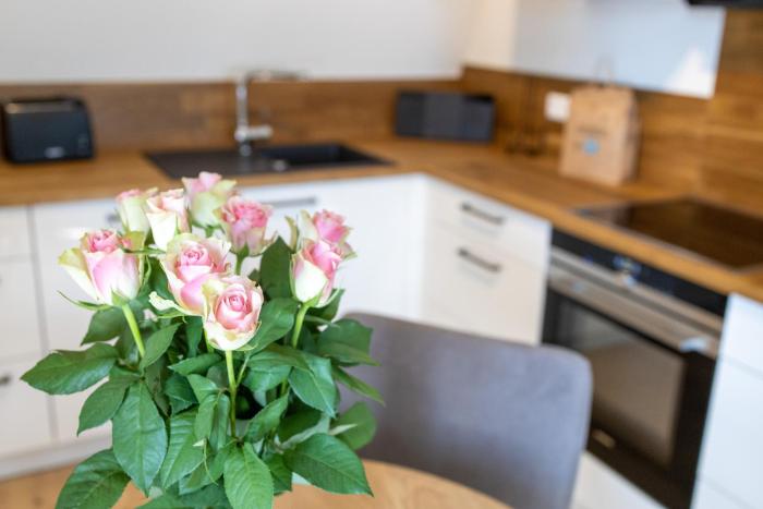 Villa Dornkamp 5 - Luxuriöse Ferienwohnung für 2 Personen inklusive Sauna und Balkon