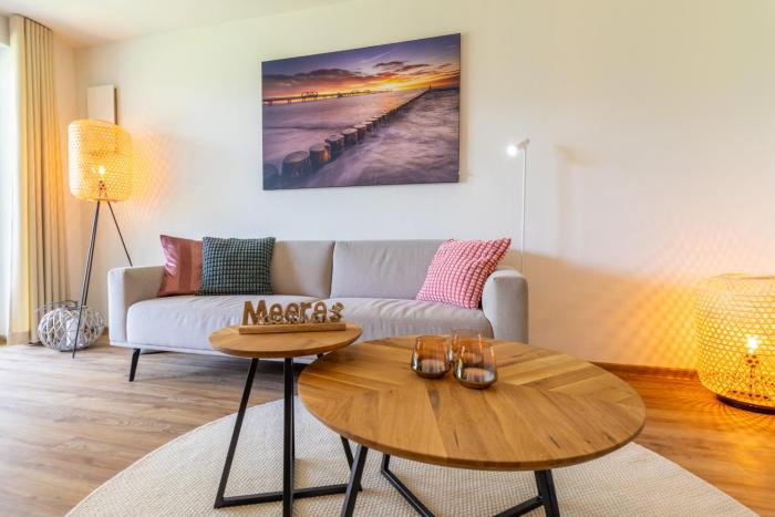 Seashine - Moderne Ferienwohnung mit 2 Schlafzimmern, Sauna, Terrasse und Garten in Kellenhusen