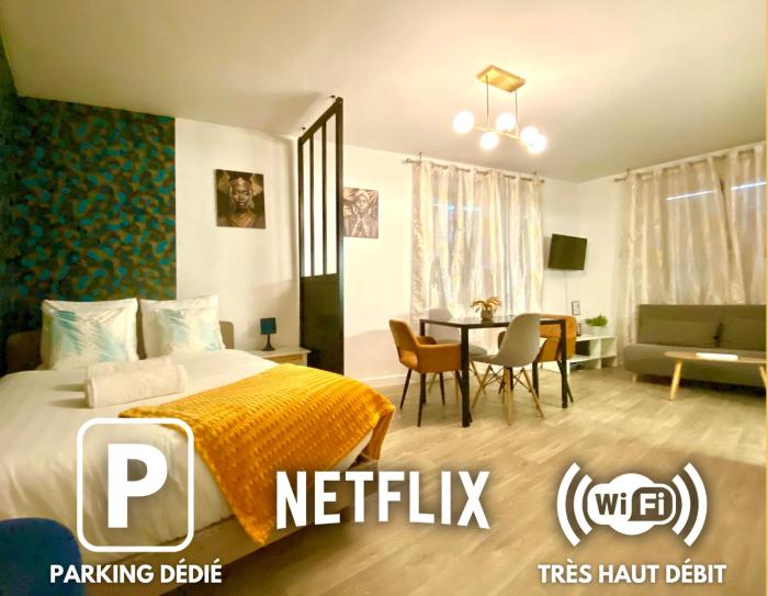 Le Gatsby - Hypercentre, Parking, Netflix, Calme