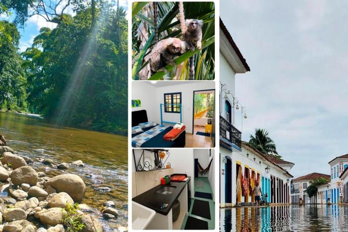 Rancho Caminho Do Ouro Uma Charmosa Casinha perto de Cachoeiras Ilhas Praias Centro Historico