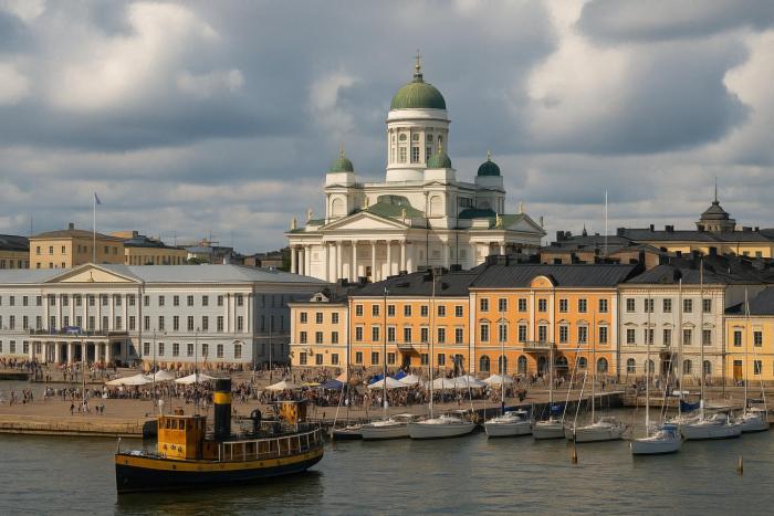 Sea View Studio Apartment in Helsinki City Centre