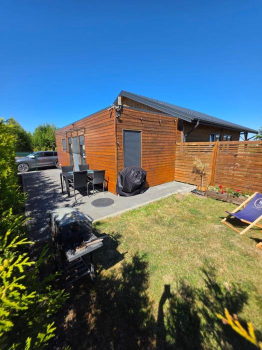 Baltic Lark Gąski domek 30m2 z ogródkiem i klimatyzacją